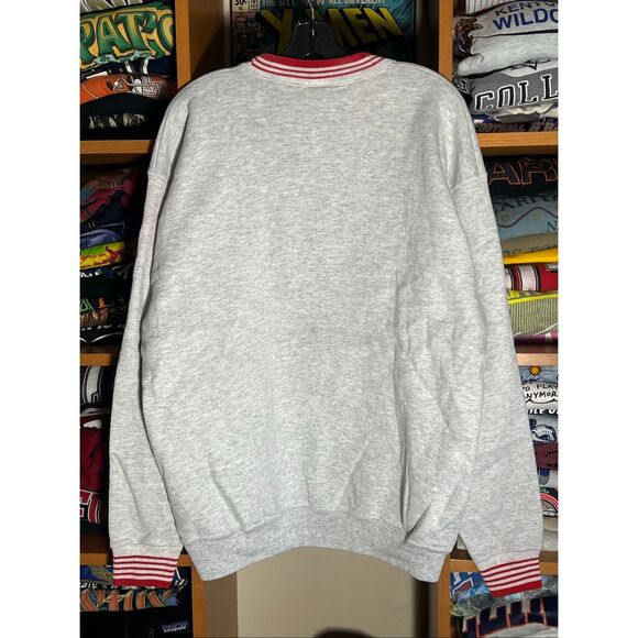 Vintage 90s RARE Wisconsin Badgers University Sweater - Picture 4 of 6